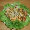Куриное филе с грибами и сыром