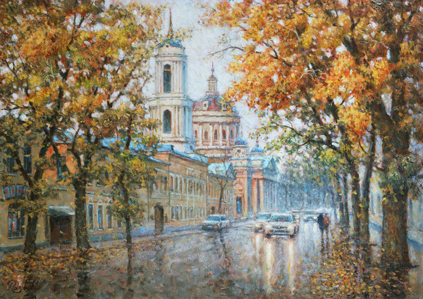 Листопад в городе