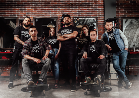 Компания «Амадей Принт» продолжает сотрудничество с сетью барбершопов «BORODACH» &mdash; фото 1