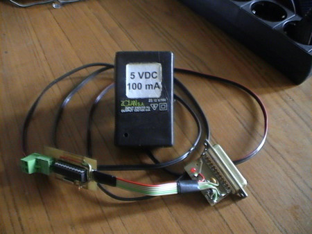 Программатор STK200 с адаптером питания