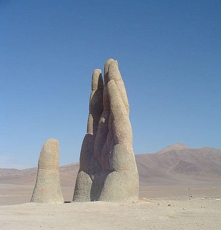 Mano del Desierto еще называют Рукой пустыни