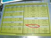 Расписание на автобусной остановке