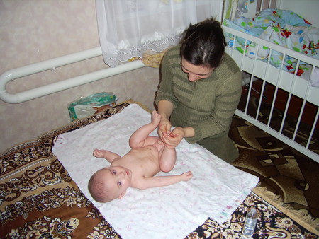Массаж для грудничка в домашних условиях — фото 3