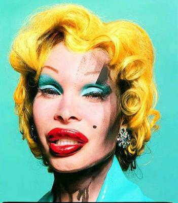 Amanda as Andy Warhol’s Marilyn