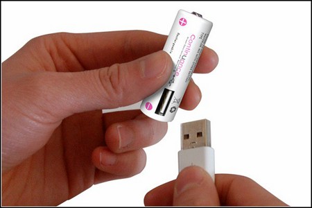 "Пальчиковые" аккумуляторы Continuance: с USB-разъемом. — фото 2