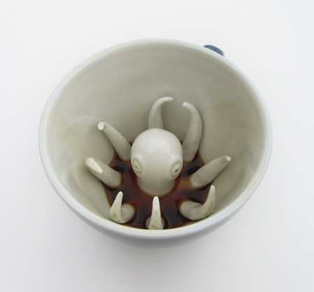 Creature cups – чашки с существами на дне — фото 6