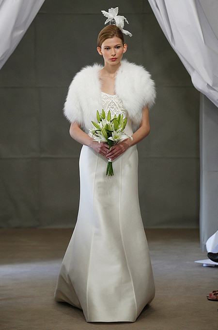 Свадебные платья от Carolina Herrera сезона весна 2013 — фото 35