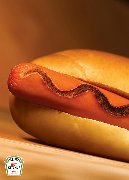 Реклама кетчупа Heinz – сразу понятно, что он острый! — фото 3