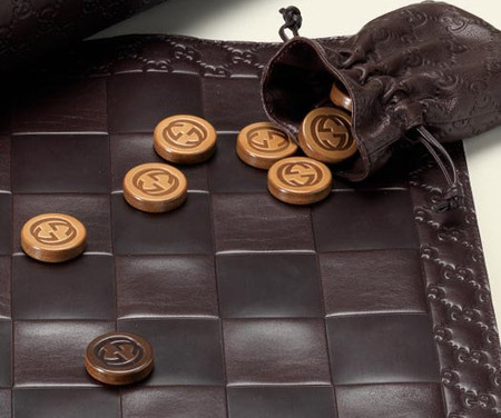 Шикарные кожаные шашки от Gucci — фото 4