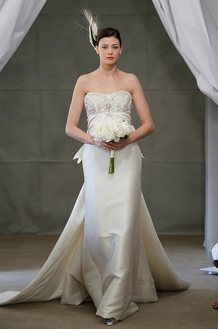 Свадебные платья от Carolina Herrera сезона весна 2013 — фото 38