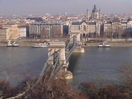 г.Будапешт. Цепной мост имени графа Сечени