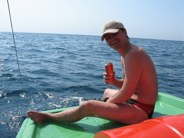 Катамаран, хайк, море