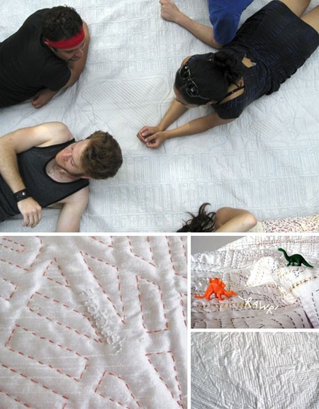 В незнакомом городе поможет одеяло? Проект Soft Maps – текстильные карты. — фото 7