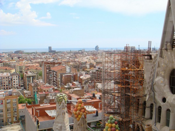 Sagrada Família. Вид из...