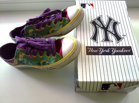 фирменные кеды от New York Yankees