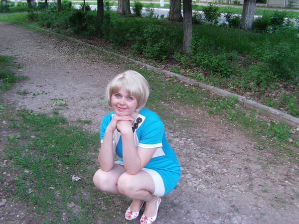 в парке