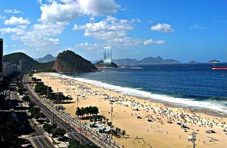 Новое чудо света. Огромный фонтан в Рио-де-Жанейро — фото 2