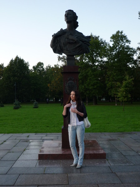 в образе